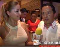 Entrevista al Gobernador en Dreams Playa Mujeres