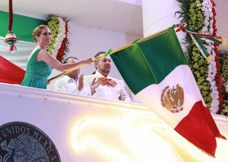 Grito de Independencia en Isla Mujeres