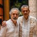 Jorge Marín visita Hotel Xcaret Arte y firma esculturas para exposición permanente.