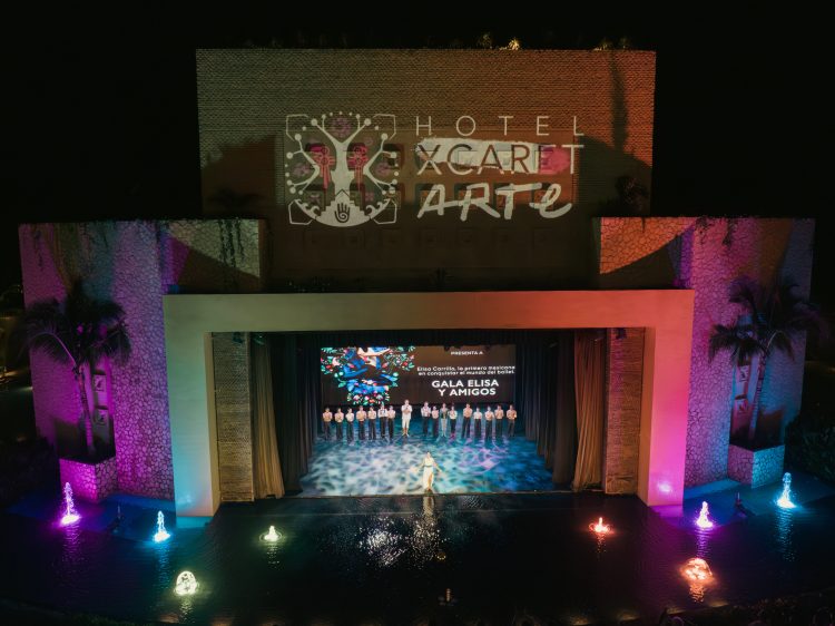 Celebración de la Gala Elisa y Amigos en Hotel Xcaret Arte